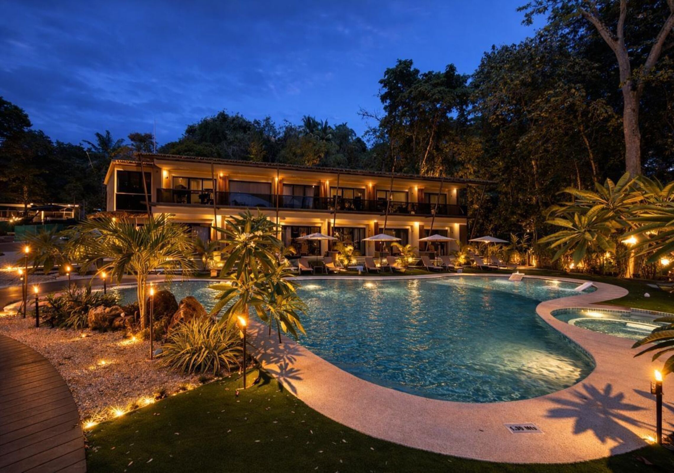 Alberca al aire libre 