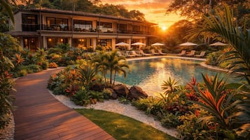 Majoituspaikan julkisivu