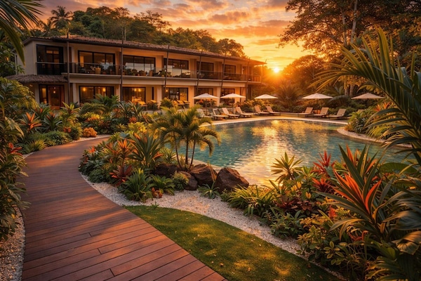 Façade de lâhĂ©bergement