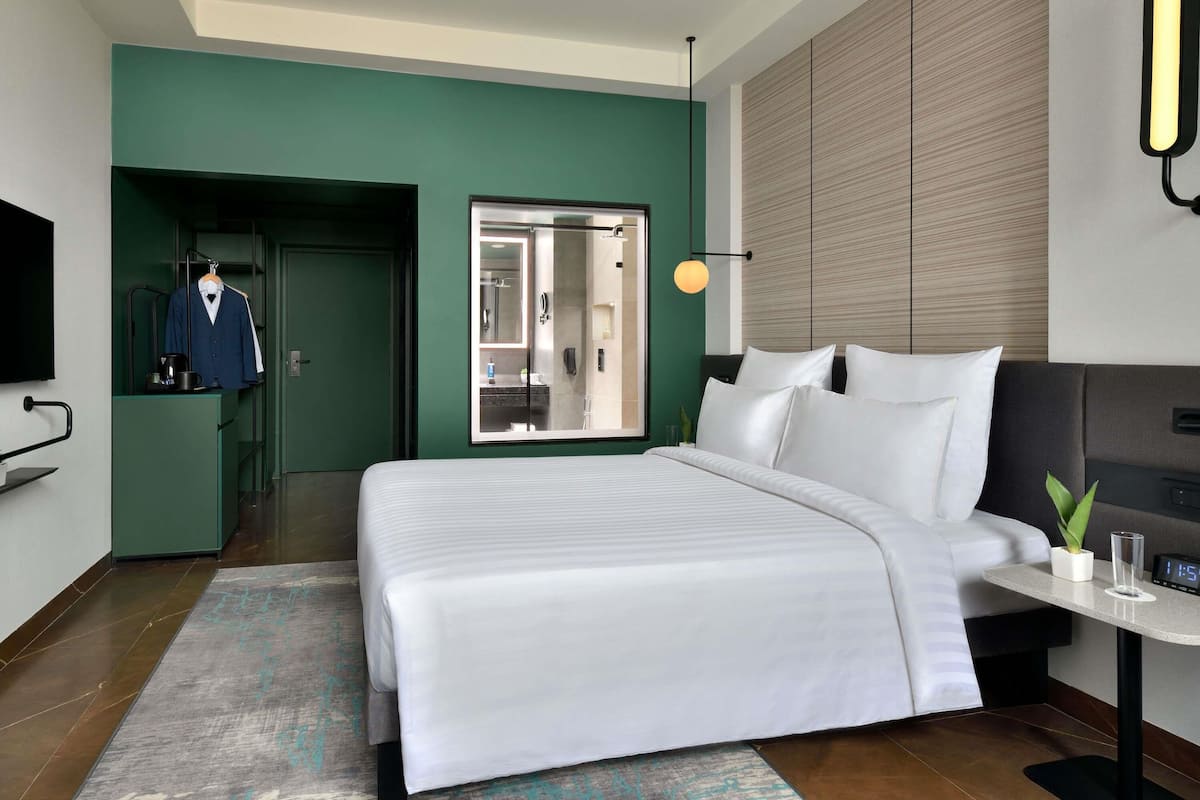 Lakens van Egyptisch katoen, luxe beddengoed, donzen dekbedden