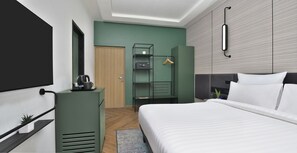 Standaard kamer, 1 tweepersoonsbed | Lakens van Egyptisch katoen, luxe beddengoed, donsdekens