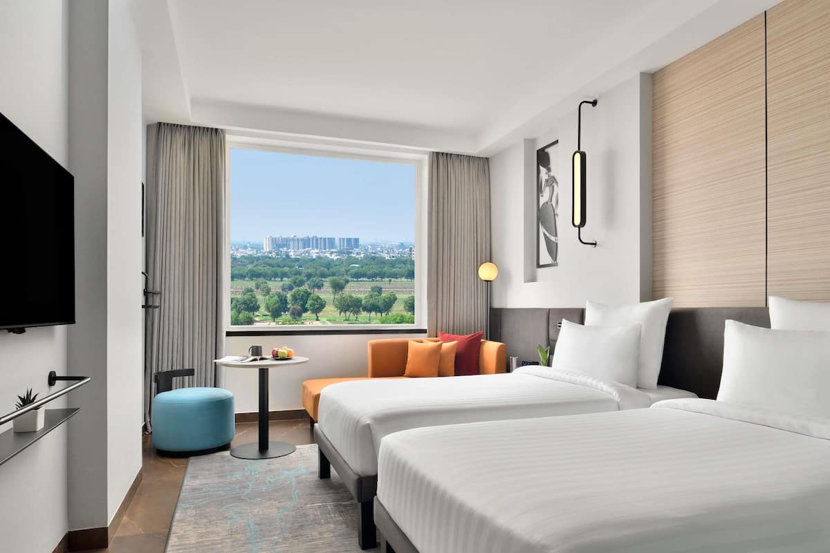 Superior Twin Room, 2 Twin Beds (Cazri View) | Egyptian cotton sheets, premium bedding, down comforters