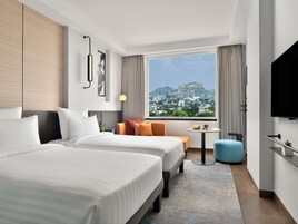 Superior Twin kamer, 2 eenpersoonsbedden (Fort View) | Lakens van Egyptisch katoen, luxe beddengoed, donzen dekbedden