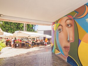 Udendørs spisemuligheder