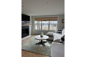 Living area - Modern Seaside Cape (Falmouth)