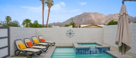 Una piscina climatizada