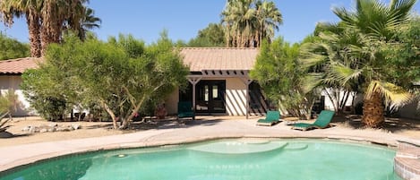 Una piscina climatizada