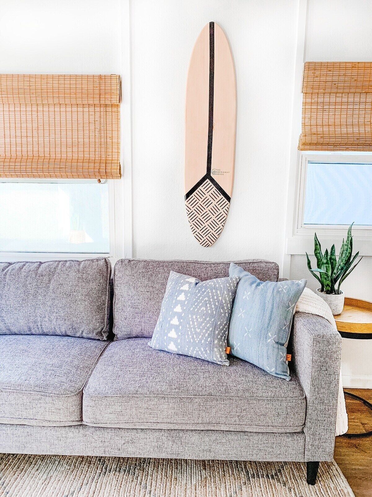 Rockaway South- Boho-Coastal Design, GarageParking