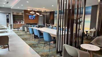 Free daily self-serve breakfast