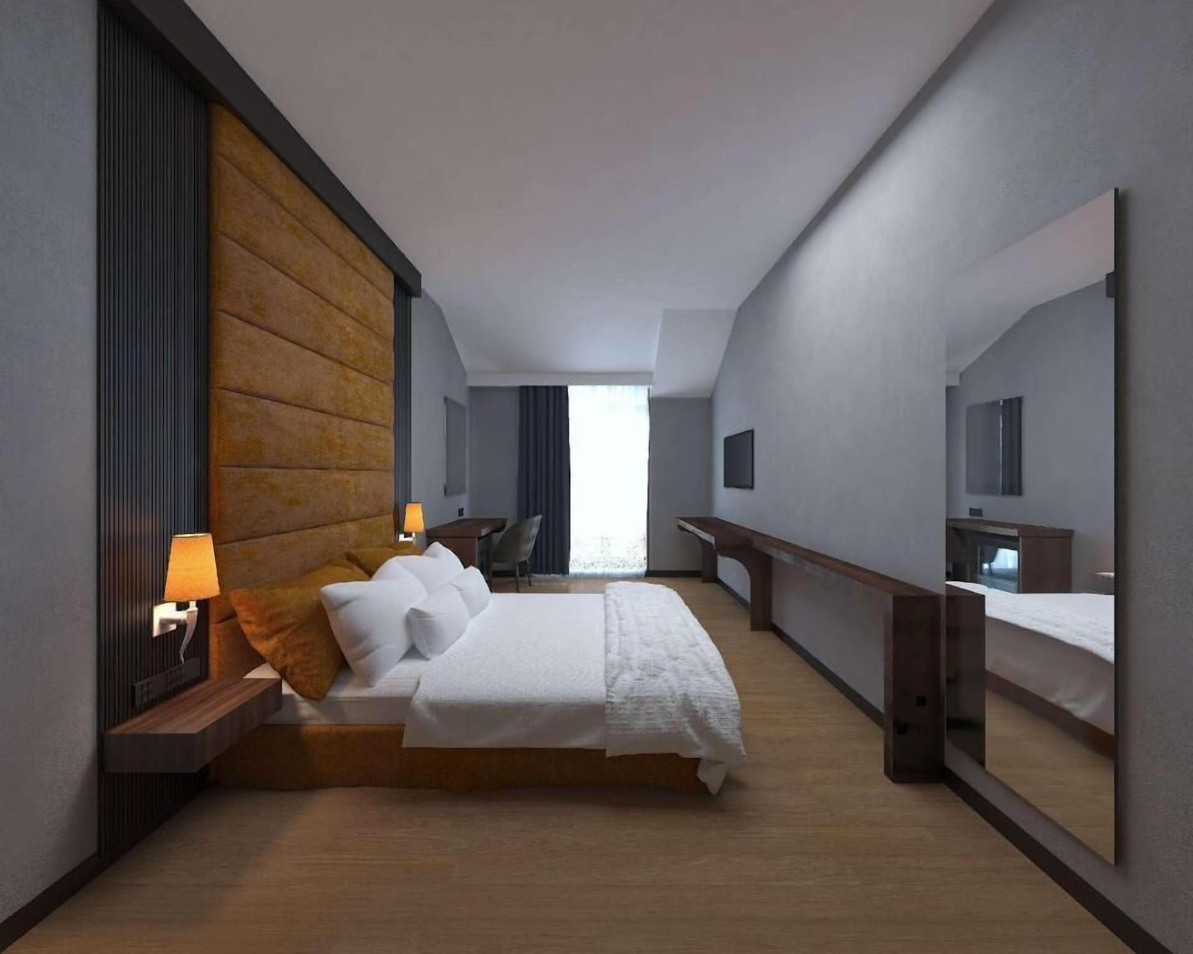 Premium bedding, minibar, in-room safe, desk