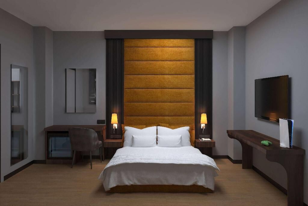 Premium bedding, minibar, in-room safe, desk