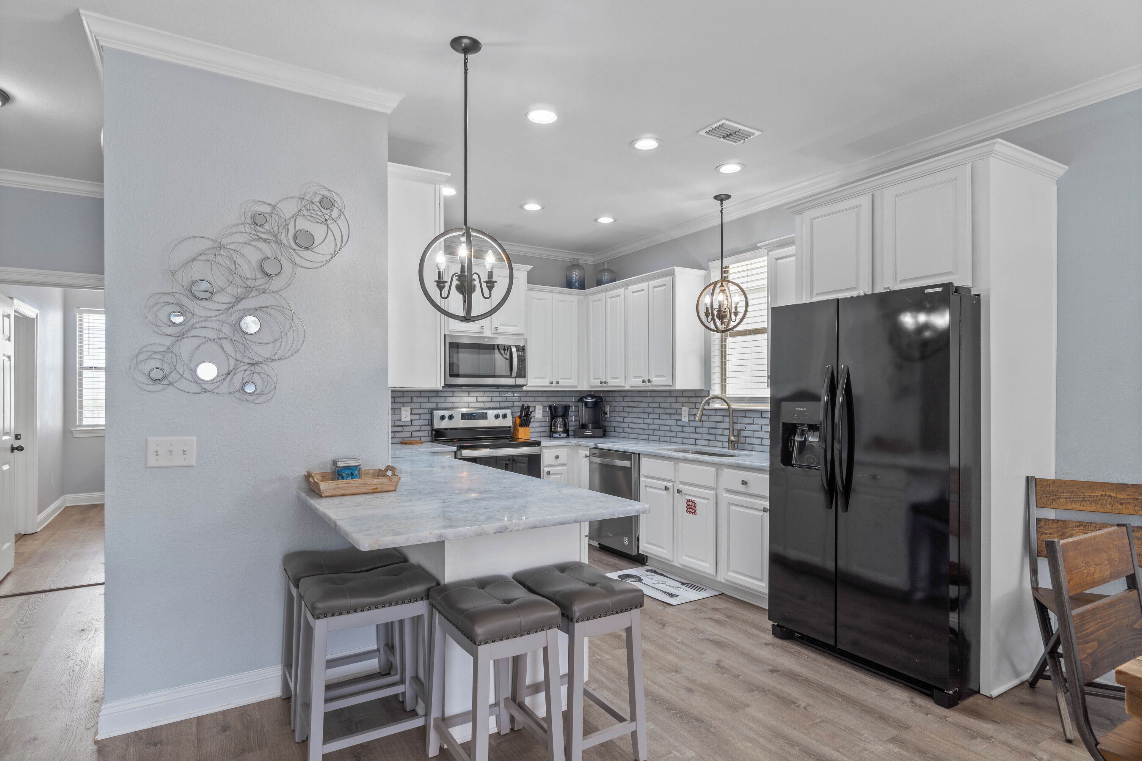 Réfrigérateur, plaque de cuisson