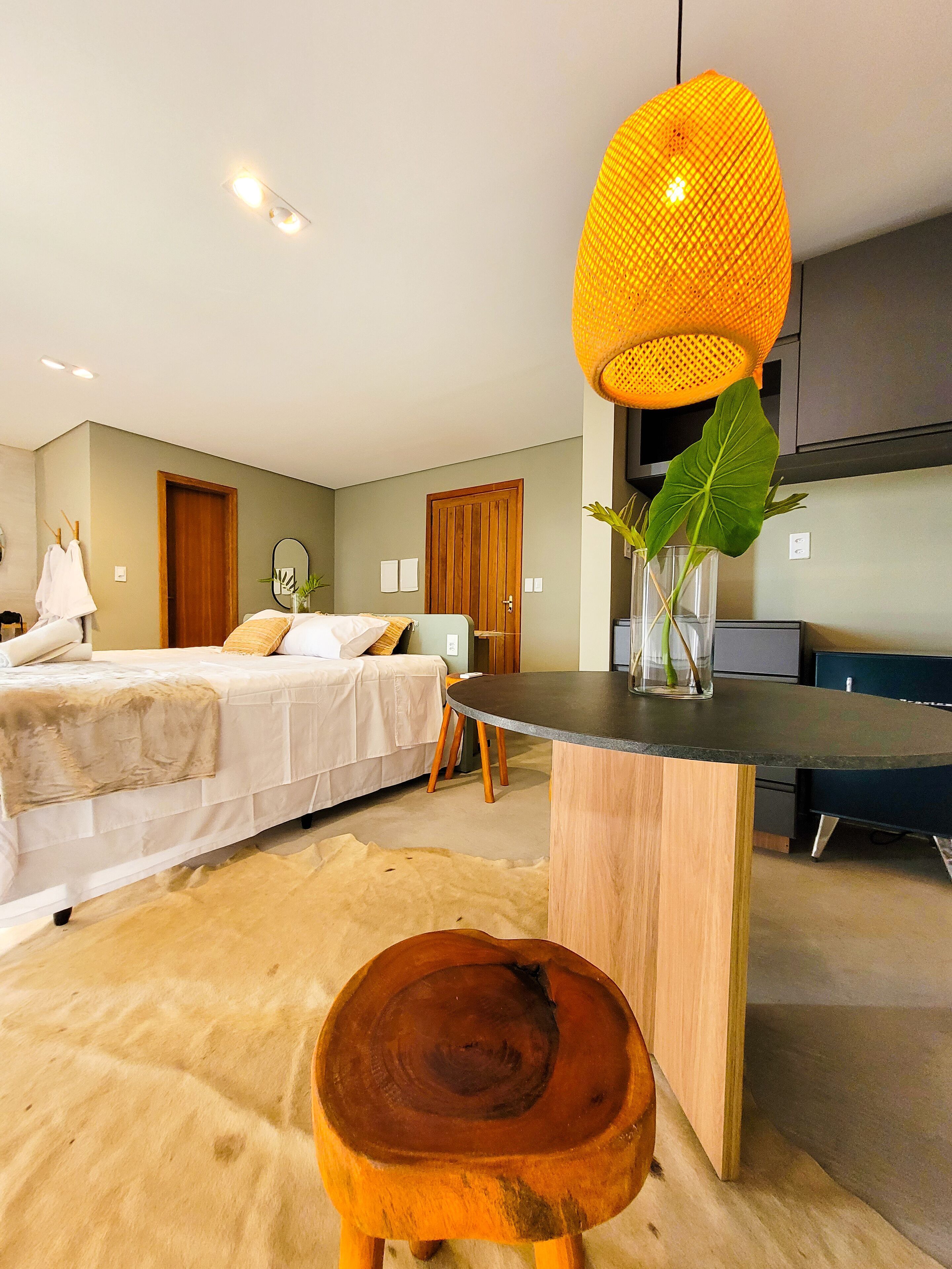 1 bilik tidur, bar mini, Wi-fi percuma, cadar katil 