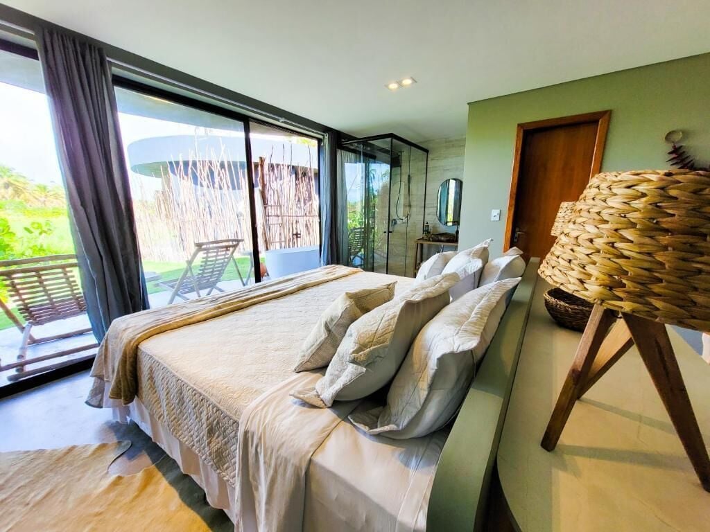 1 habitación, minibar, wifi gratis y ropa de cama 