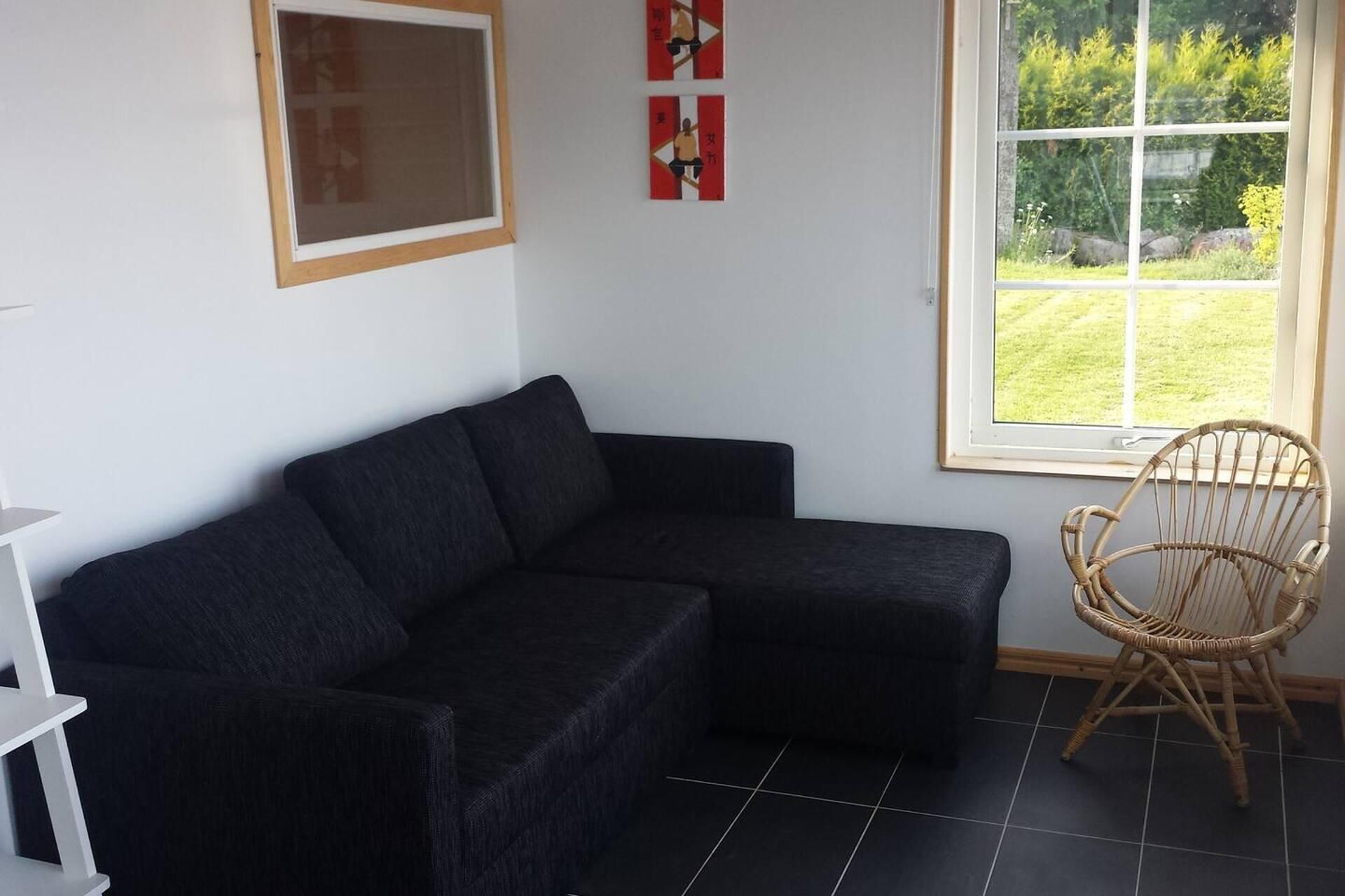 Cottage | Living area | TV, fireplace