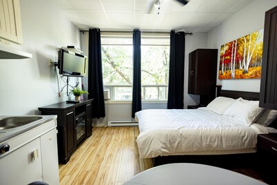 Loft Economique in the heart of Rouyn-Noranda (Le Citadin)