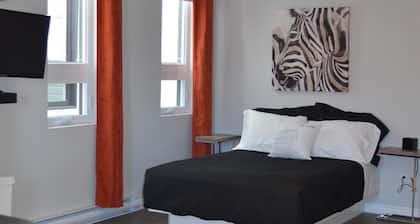 Loft with bed and sofa bed on the rue Principale (Le Chic-urbain)