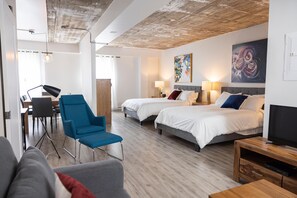 Internet - Loft with two beds and a sofa bed on rue Gamble Ouest (Le Central) (Rouyn-Noranda)