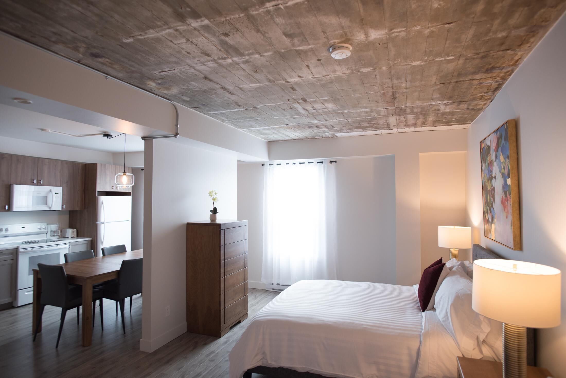 Loft avec deux lit + divan-lit (Le Central)