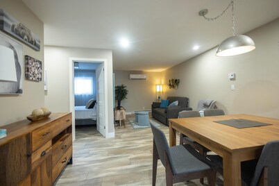 Two-bedroom flat + sofa bed in the city centre (Le Court-toit)
