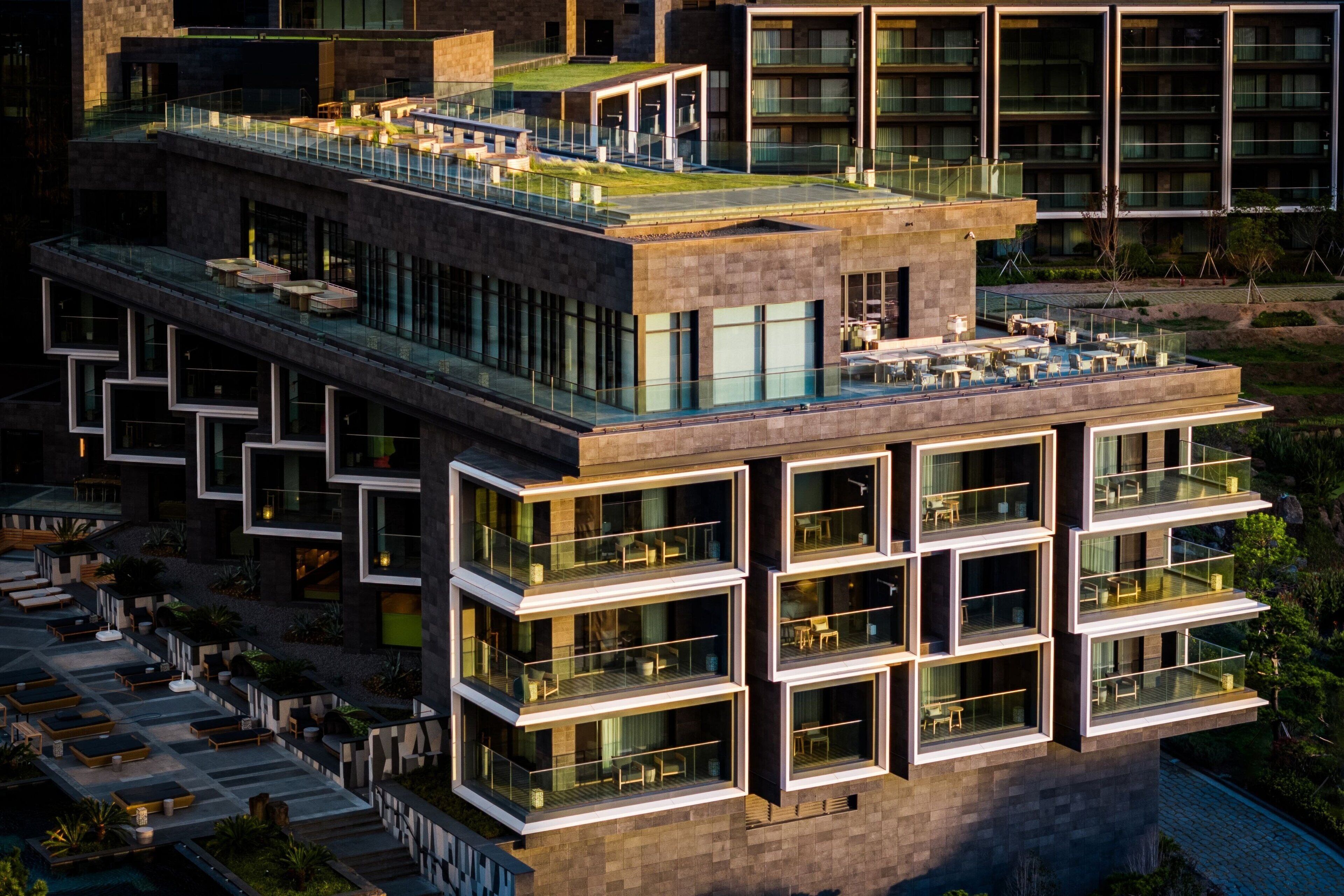 숙박 시설의 전망