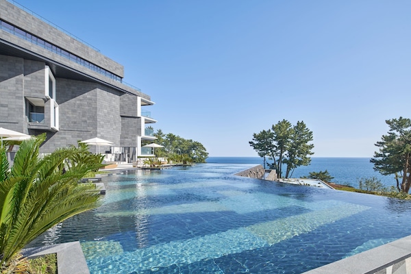 Indoor pool, outdoor pool, open 8:00 AM to 10:00 PM, cabanas (surcharge)