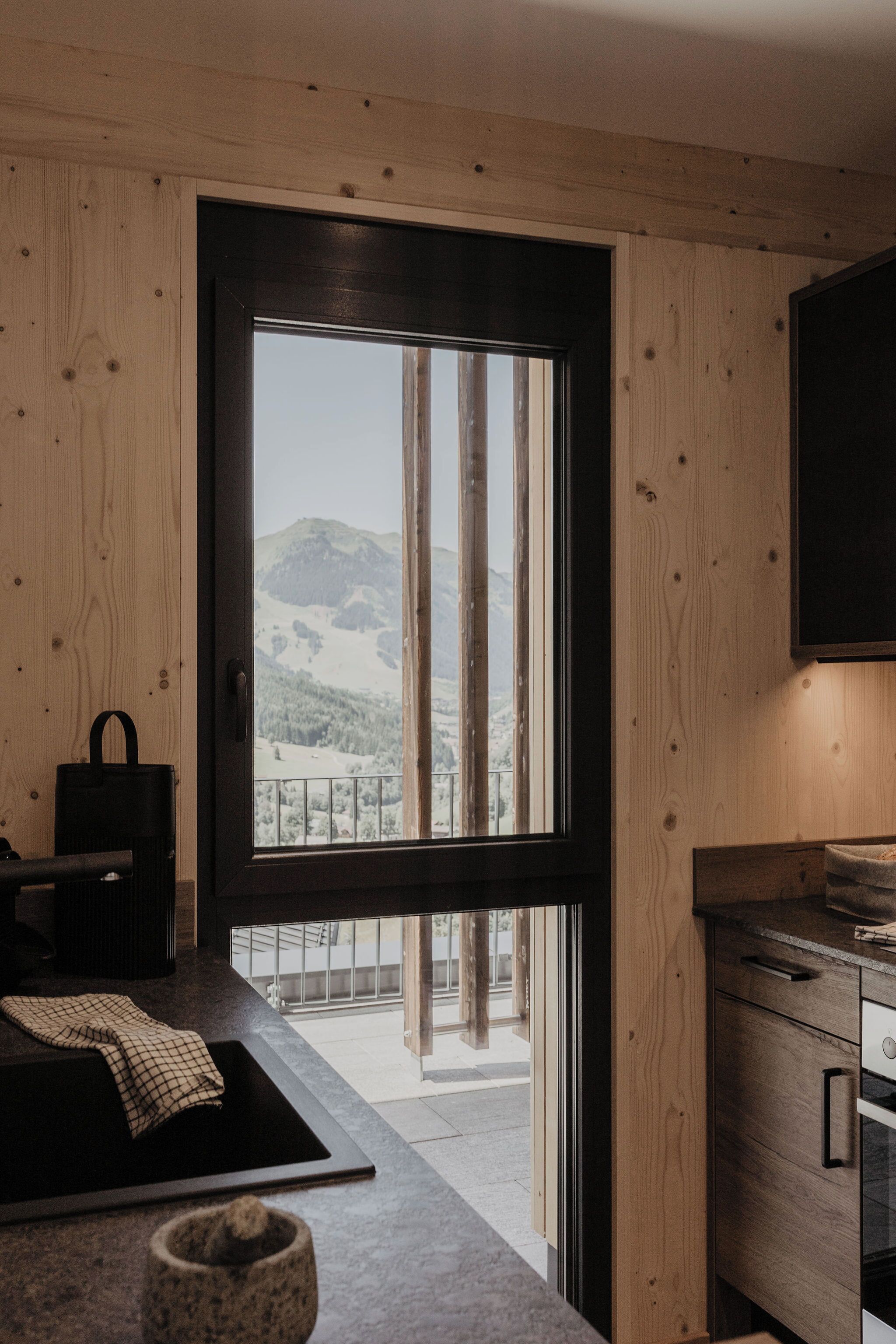 Appartement Deluxe, patio (Abendsonne) | Cuisine privée