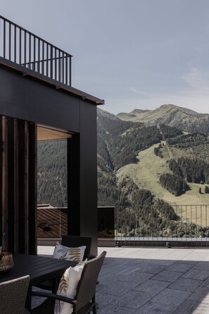 Appartement Panoramique, 4 chambres, patio, vue montagne (Hochsitz) | Vue de la chambre