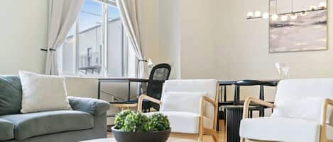 Televisie en een kantoor