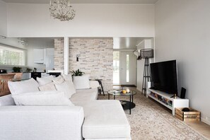 TV, fireplace, Netflix, streaming services
