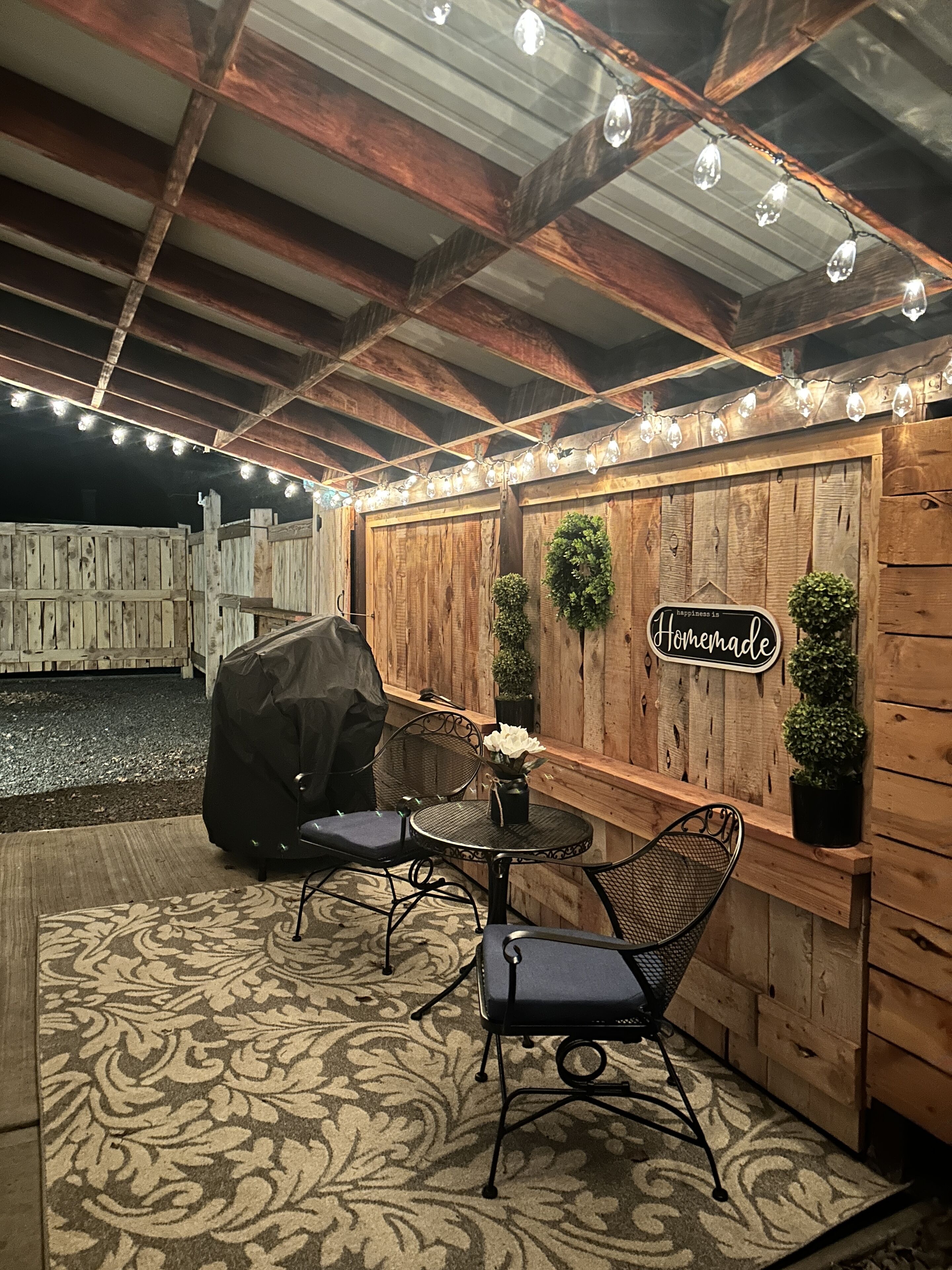 Enceinte de l’hébergement