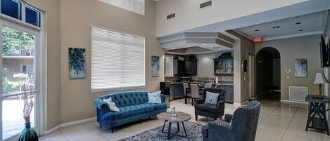 Área de sala de estar