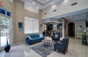 Área de sala de estar