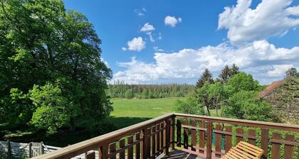 Idyllic vacation rental in Carolinenhof, nestled between forests and lakes