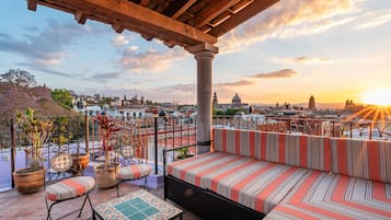 Terraza en la azotea