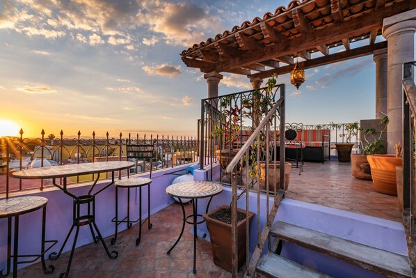 Terraza en la azotea