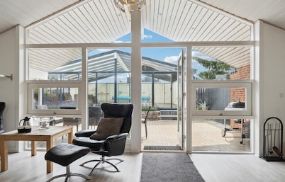 Nice home in Blokhus with sauna