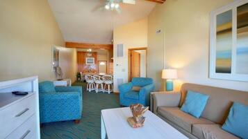 TV, fireplace, video games, table tennis