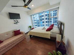 1 bedroom, iron/ironing board, free WiFi, bed sheets