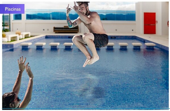 Outdoor pool - Barrio Escalante Fast WiFi Kitchen Gym Pool (San José)