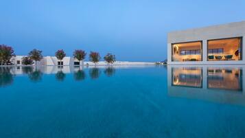 Blick von der Unterkunft