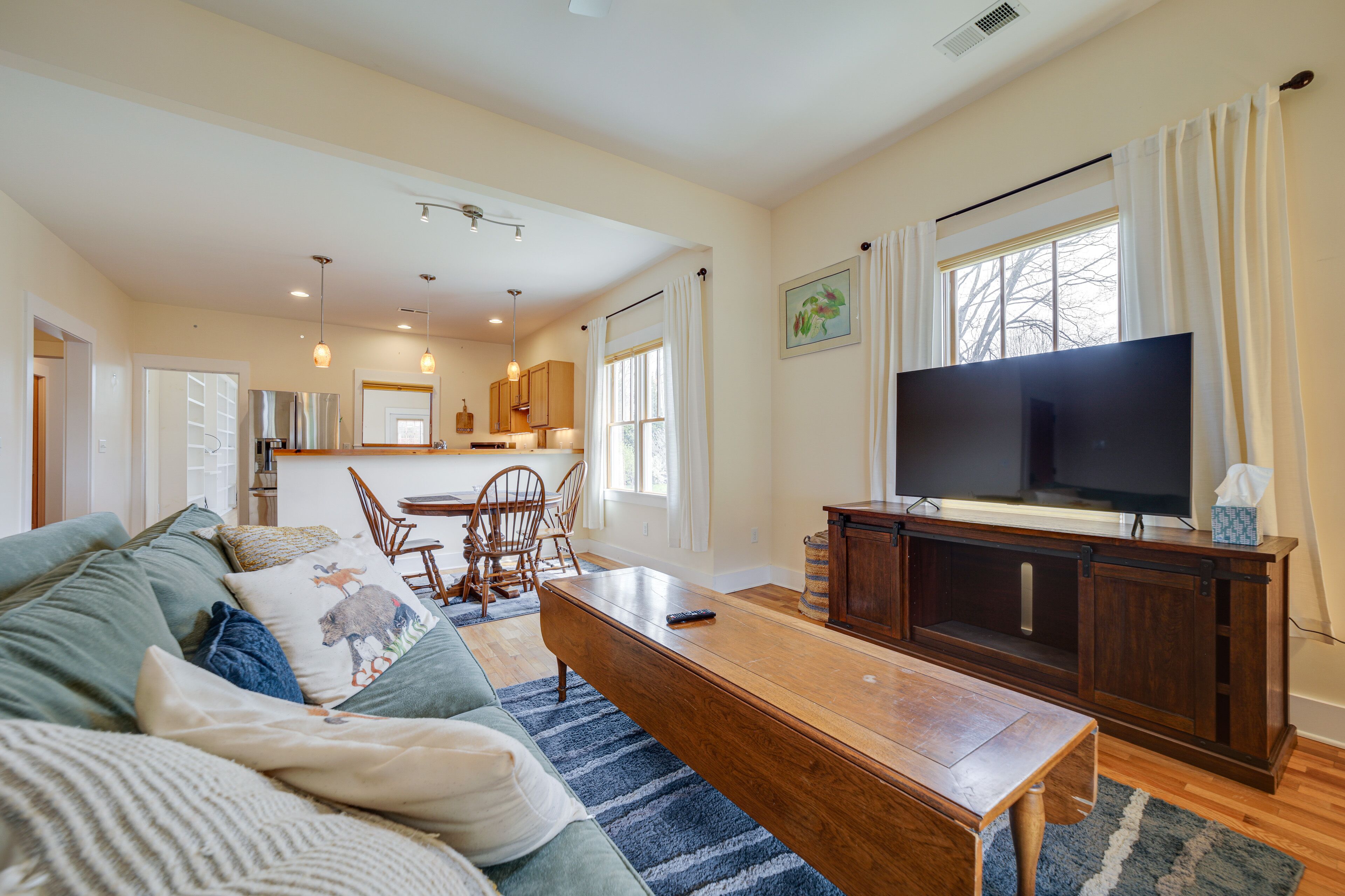 Brevard Vacation Rental: Walk to Main Street!