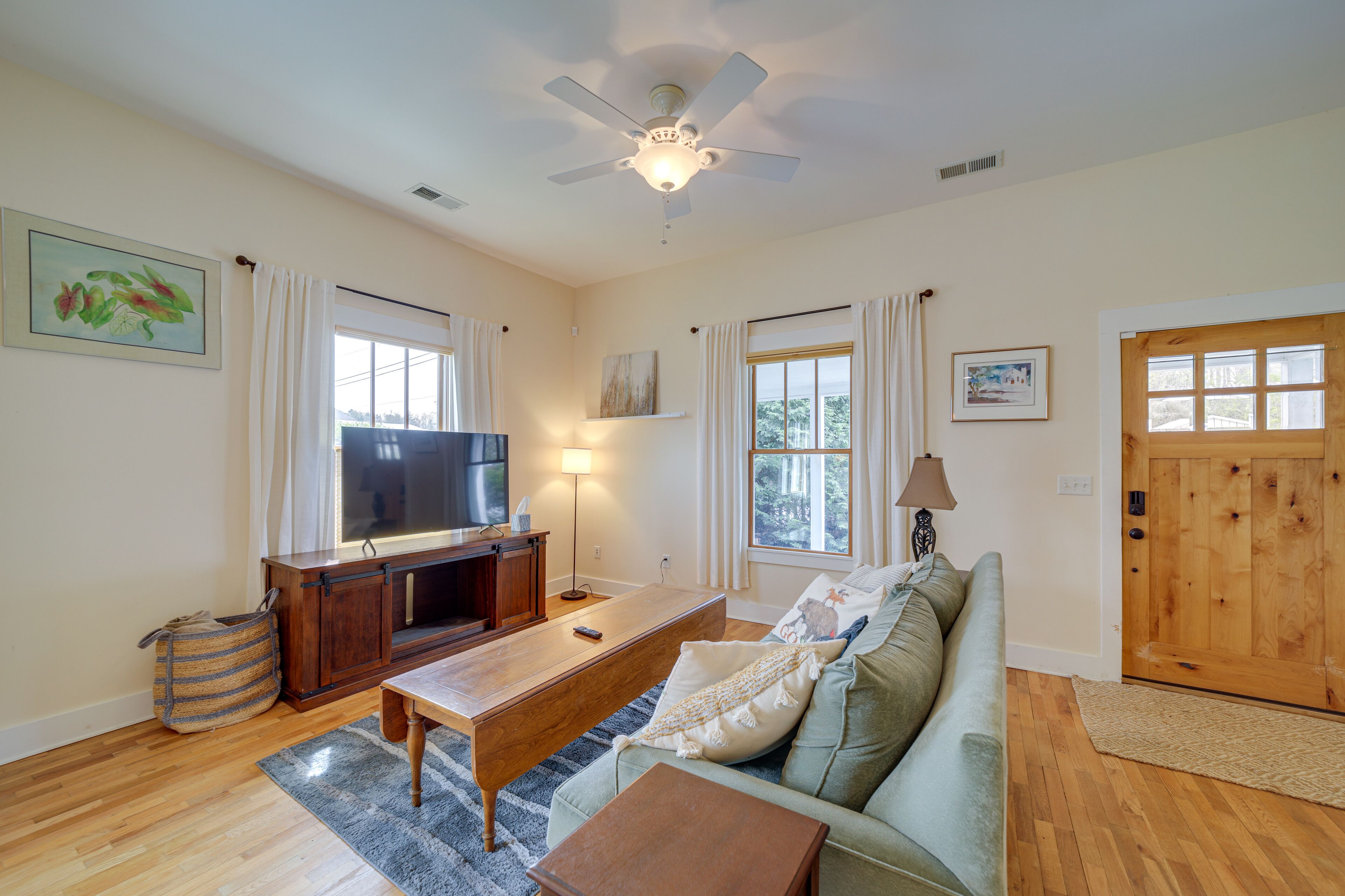 Brevard Vacation Rental: Walk to Main Street!