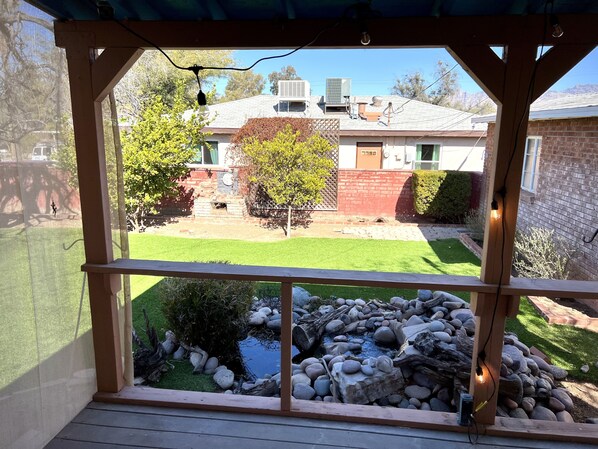 Terrace/patio - Beautiful Brick Retreat near University of Arizona! (Tucson)