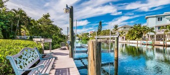 Soulshine: Dog Friendly! Pool, On a Canal with Dock by Anna Maria Life Vacation Rentals