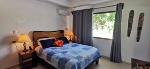 2 slaapkamers, een kluis op de kamer, gratis wifi, beddengoed