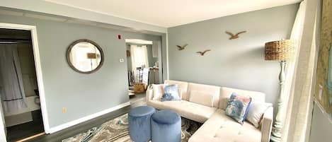 TV connectée, cheminée