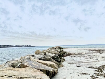 Serene Pine Point Escape — 1 Block to Beach, Marsh Views & Portland