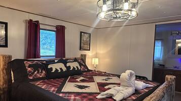 2 bedrooms, iron/ironing board, free WiFi, bed sheets