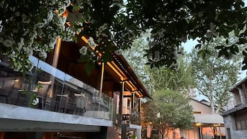 Utsikt fra overnattingsstedet